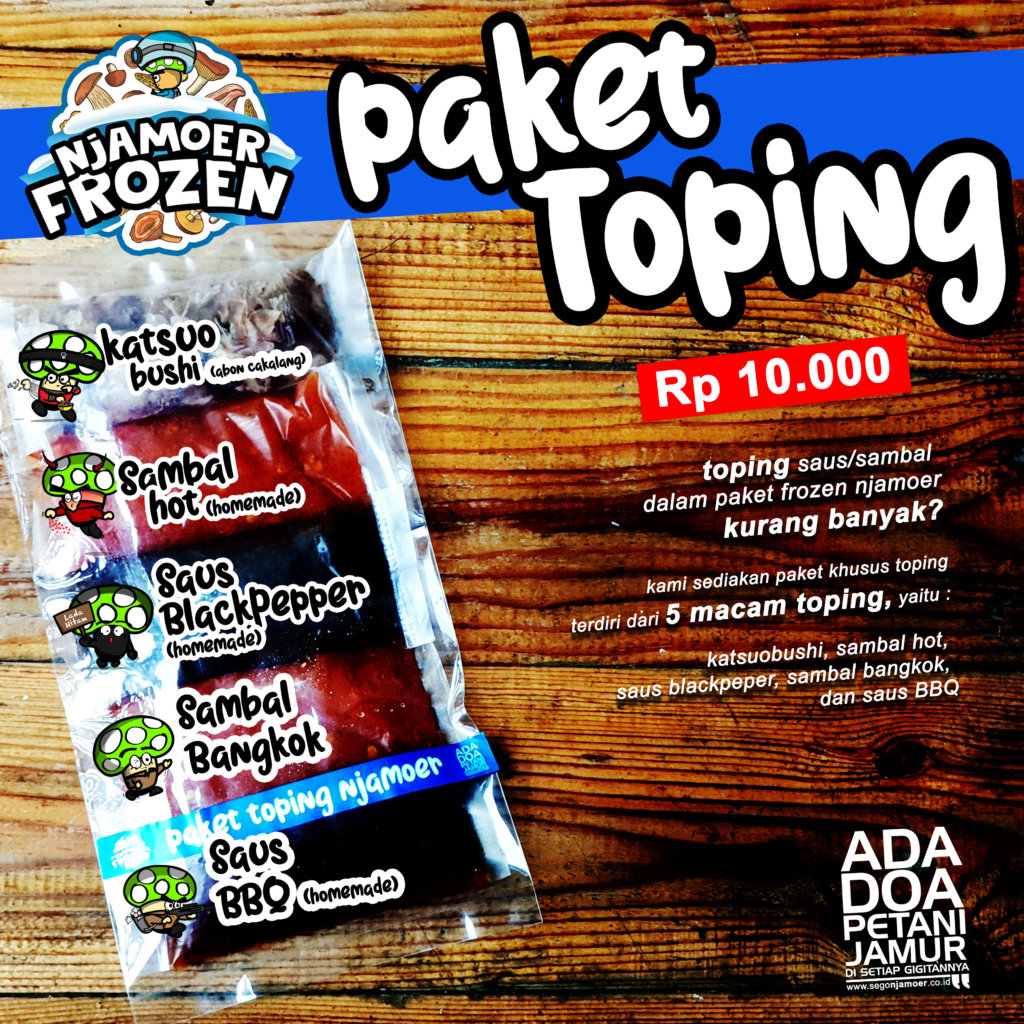 d22. njamoer frozen lite - paket toping njamoer