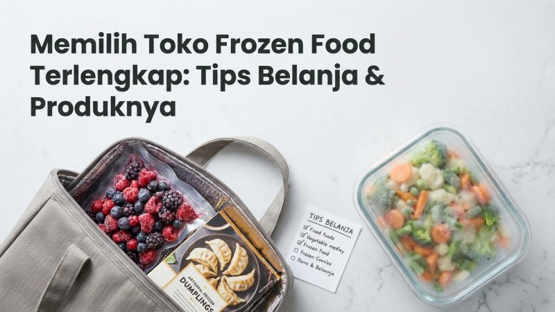 Memilih Toko Frozen Food Terlengkap: Tips Belanja & Produknya