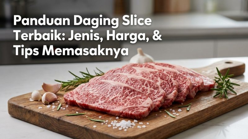 Panduan Daging Slice Terbaik: Jenis, Harga, & Tips Memasaknya