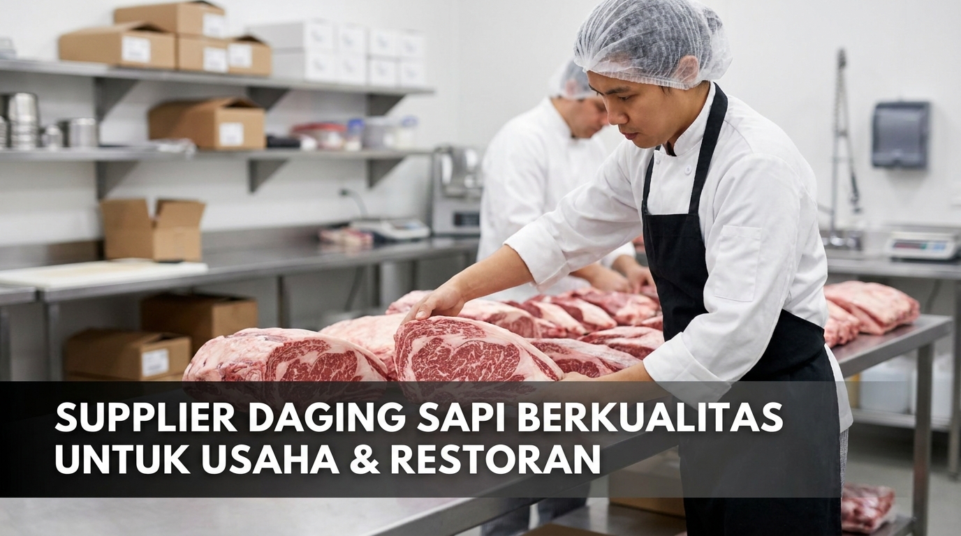 Supplier Daging Sapi Berkualitas untuk Usaha & Restoran
